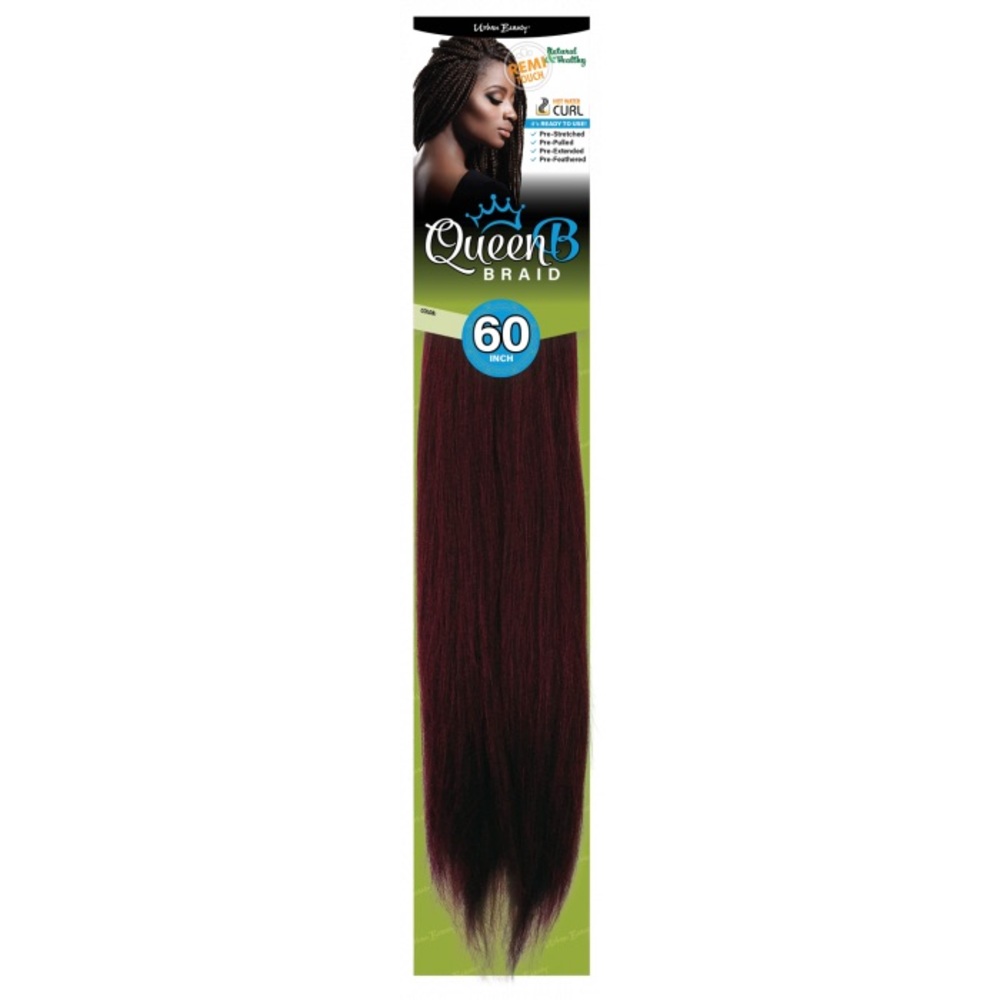 Urban Beauty Pre-Pulled Queen B Braiding Hair 60" #350
